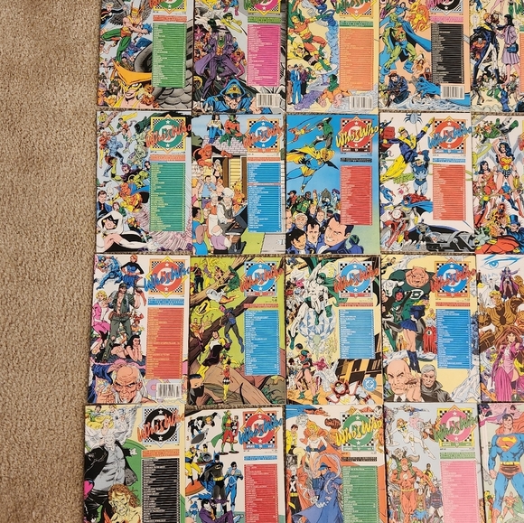 Dc Comics Lot Of 33 Who's Who Comics EUC - Picture 2 of 4